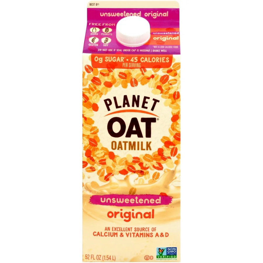Oat Milk Unsweetened 1L